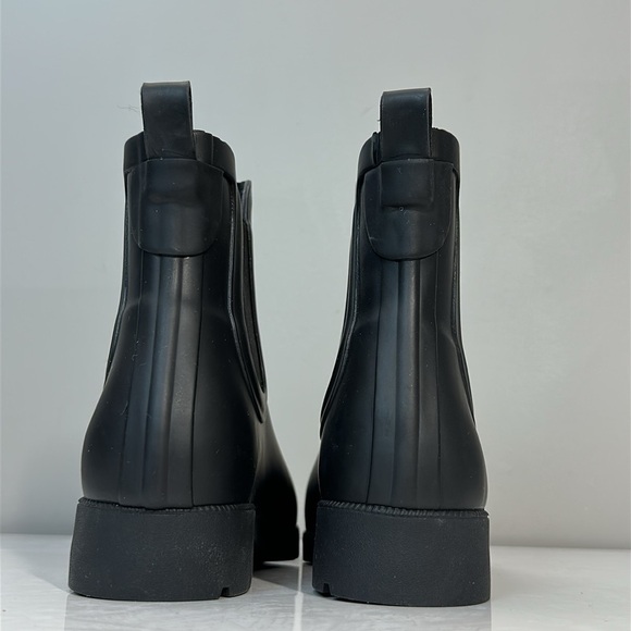Eddie Bauer Hailey Waterproof Black Rain Boots Size 7 Chelsea Boot - Picture 6 of 15